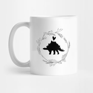 Dinosaur Lover-Floral Look Mug